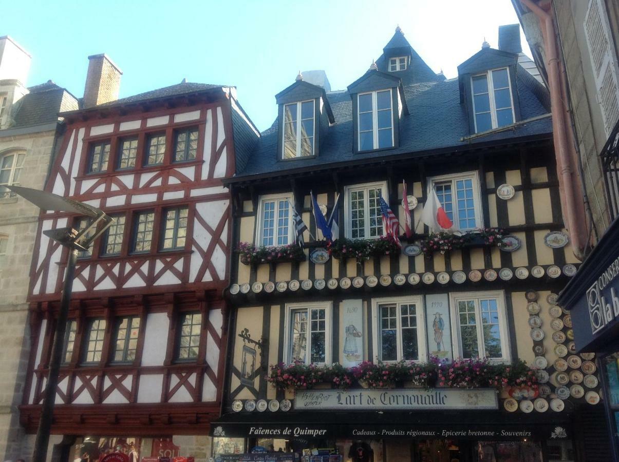 Апартаменти Le Vieux Quimper Classe*** Екстер'єр фото